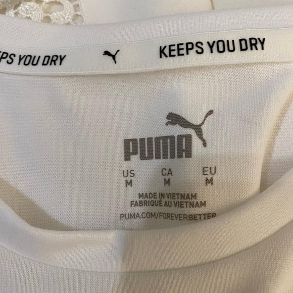 Short Sleeve TEE in White Cotton - Picture 2 of 2